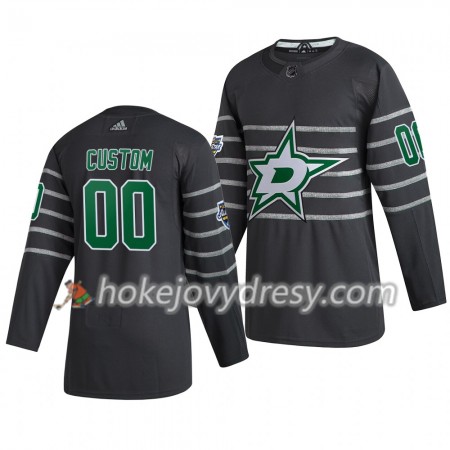 Pánské Hokejový Dres Dallas Stars Custom  Šedá Adidas 2020 NHL All-Star Authentic